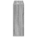 vidaXL Széf fiókkal Szürke Sonoma 73,5 x 24 x 69,5 cm