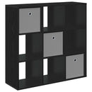 vidaXL Széf fiókkal Fekete tölgy 88,5 x 29 x 84,5 cm