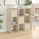 vidaXL Széf fiókkal Sonoma tölgy 88,5 x 29 x 84,5 cm