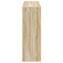 vidaXL Széf fiókkal Sonoma tölgy 88,5 x 29 x 84,5 cm