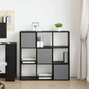 vidaXL Széf fiókkal Fekete tölgy 102 x 31 x 99,5 cm