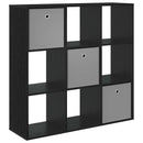 vidaXL Széf fiókkal Fekete tölgy 102 x 31 x 99,5 cm