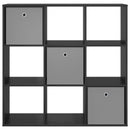 vidaXL Széf fiókkal Fekete tölgy 102 x 31 x 99,5 cm