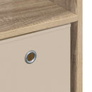 vidaXL Széf fiókkal Sonoma tölgy 102 x 31 x 99,5 cm