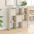 vidaXL Széf fiókkal Sonoma tölgy 102 x 31 x 99,5 cm