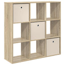vidaXL Széf fiókkal Sonoma tölgy 102 x 31 x 99,5 cm