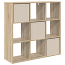 vidaXL Széf fiókkal Sonoma tölgy 102 x 31 x 99,5 cm
