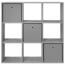 vidaXL Széf fiókkal Beton Szürke 102 x 31 x 99,5 cm