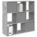 vidaXL Széf fiókkal Beton Szürke 102 x 31 x 99,5 cm
