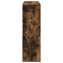 vidaXL Széf fiókkal Füstölt tölgy 102 x 31 x 99,5 cm