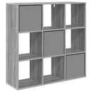 vidaXL Széf fiókkal Szürke Sonoma 102 x 31 x 99,5 cm