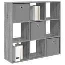 vidaXL Széf fiókkal Szürke Sonoma 102 x 31 x 99,5 cm