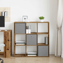 vidaXL Széf fiókkal Öreg fa 102 x 31 x 99,5 cm