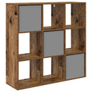 vidaXL Széf fiókkal Öreg fa 102 x 31 x 99,5 cm