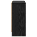 vidaXL Széf fiókkal Fekete tölgy 73,5 x 22,5 x 53,5 cm