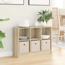 vidaXL Széf fiókkal Sonoma tölgy 73,5 x 22,5 x 53,5 cm