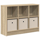 vidaXL Széf fiókkal Sonoma tölgy 73,5 x 22,5 x 53,5 cm
