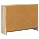 vidaXL Széf fiókkal Sonoma tölgy 73,5 x 22,5 x 53,5 cm