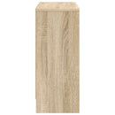 vidaXL Széf fiókkal Sonoma tölgy 73,5 x 22,5 x 53,5 cm