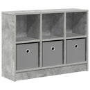 vidaXL Széf fiókkal Beton Szürke 73,5 x 22,5 x 53,5 cm