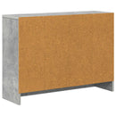 vidaXL Széf fiókkal Beton Szürke 73,5 x 22,5 x 53,5 cm