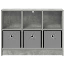 vidaXL Széf fiókkal Beton Szürke 73,5 x 22,5 x 53,5 cm