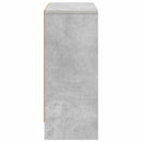 vidaXL Széf fiókkal Beton Szürke 73,5 x 22,5 x 53,5 cm
