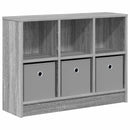 vidaXL Széf fiókkal Szürke Sonoma 73,5 x 22,5 x 53,5 cm