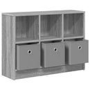vidaXL Széf fiókkal Szürke Sonoma 73,5 x 22,5 x 53,5 cm