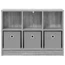 vidaXL Széf fiókkal Szürke Sonoma 73,5 x 22,5 x 53,5 cm
