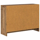 vidaXL Széf fiókkal Öreg fa 73,5 x 22,5 x 53,5 cm