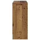 vidaXL Széf fiókkal Öreg fa 73,5 x 22,5 x 53,5 cm