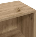 vidaXL Széf Artisan tölgy 73,5 x 22,5 x 53,5 cm