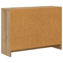 vidaXL Széf Artisan tölgy 73,5 x 22,5 x 53,5 cm