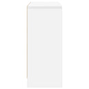 vidaXL Széf fiókkal Fehér 88,5 x 27,5 x 63,5 cm