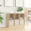 vidaXL Széf fiókkal Sonoma tölgy 88,5 x 27,5 x 63,5 cm