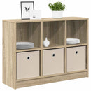 vidaXL Széf fiókkal Sonoma tölgy 88,5 x 27,5 x 63,5 cm