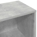 vidaXL Széf fiókkal Beton Szürke 88,5 x 27,5 x 63,5 cm