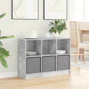 vidaXL Széf fiókkal Beton Szürke 88,5 x 27,5 x 63,5 cm