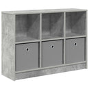 vidaXL Széf fiókkal Beton Szürke 88,5 x 27,5 x 63,5 cm
