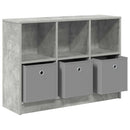 vidaXL Széf fiókkal Beton Szürke 88,5 x 27,5 x 63,5 cm