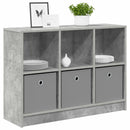 vidaXL Széf fiókkal Beton Szürke 88,5 x 27,5 x 63,5 cm
