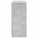 vidaXL Széf fiókkal Beton Szürke 88,5 x 27,5 x 63,5 cm