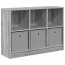 vidaXL Széf fiókkal Szürke Sonoma 88,5 x 27,5 x 63,5 cm