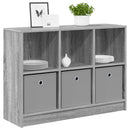 vidaXL Széf fiókkal Szürke Sonoma 88,5 x 27,5 x 63,5 cm