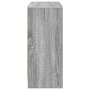 vidaXL Széf fiókkal Szürke Sonoma 88,5 x 27,5 x 63,5 cm