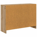 vidaXL Széf Artisan tölgy 88,5 x 27,5 x 63,5 cm