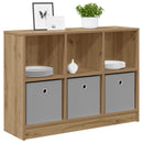 vidaXL Széf Artisan tölgy 88,5 x 27,5 x 63,5 cm