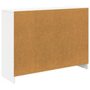 vidaXL Széf fiókkal Fehér 102 x 32 x 73,5 cm