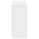vidaXL Széf fiókkal Fehér 102 x 32 x 73,5 cm